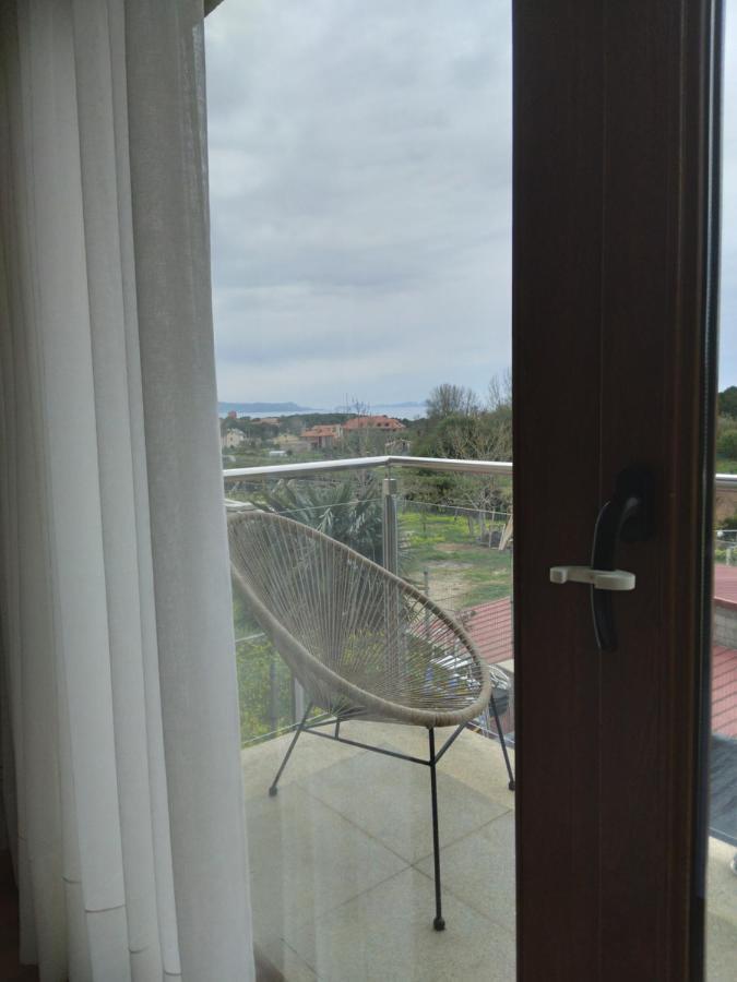 Chalet Con Vista A Las Islas Cies Sanxenxo Buitenkant foto